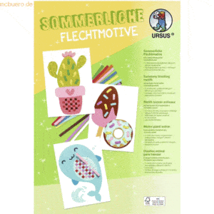 Ludwig Bähr Flechtmotive Sommerliche Motive A4 VE=12 Stück