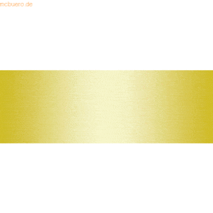 30 x Ludwig Bähr Packpapier Uni-Colorpack 70g/qm 5mx100cm gold