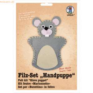 Ludwig Bähr Filz-Set Handpuppe Maus