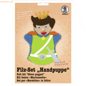 Ludwig Bähr Filz-Set Handpuppe Prinz