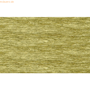 10 x Ludwig Bähr Feinkrepp 32g/qm 250x50cm gold