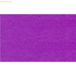 10 x Ludwig Bähr Bastelkrepp 250x50cm violett