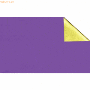 Ludwig Bähr Alu-Bastelfolie Rolle 10mx50cm gold/violett glänzend