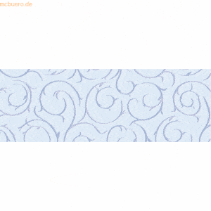 5 x Ludwig Bähr Transparentpapier 115g/qm A4 VE=5 Blatt Barock blau