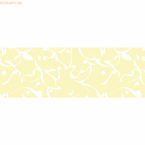 5 x Ludwig Bähr Transparentpapier 115g/qm A4 VE=5 Blatt Orient gelb
