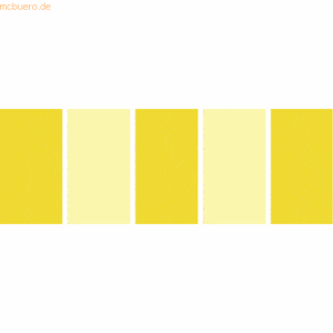 5 x Ludwig Bähr Transparentpapier 115g/qm A4 VE=5 Blatt Parallelo gelb