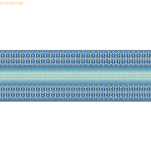 Ludwig Bähr Transparentpapier 115g/qm A4 VE=25 Blatt Bordüren türkis