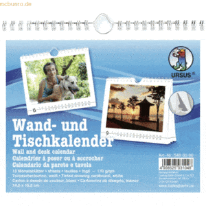 10 x Ludwig Bähr Wand- und Tischkalender 14x16