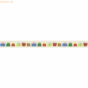 5 x Ludwig Bähr Masking Tape 15mmx10m Weihnachtspäckchen