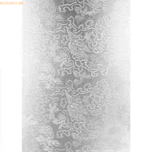 Ludwig Bähr Bastelpapier Highlight 215g/qm 23x33cm VE=5 Blatt silber F