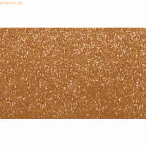 Ludwig Bähr Spezialpapier Starlight 200g/qm 23x33cm VE=5 Blatt kupfer