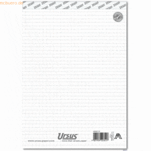 Ursus Notizblock A5 kariert 60g/qm 48 Blatt