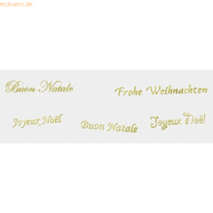 Ludwig Bähr Transparentpapier Golden Style 115g/qm A4 VE=5 Blatt Frohe