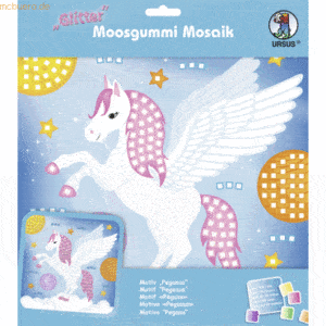 Ludwig Bähr Moosgummi Mosaik Glitter Pegasus