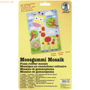 Ludwig Bähr Moosgummi Mosaik Giraffe