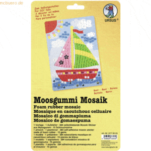 Ludwig Bähr Moosgummi Mosaik Boot