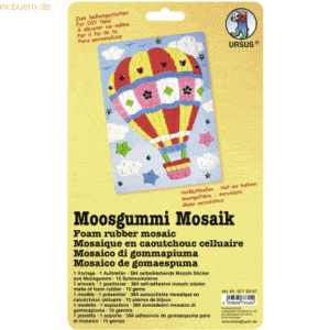 Ludwig Bähr Moosgummi Mosaik Heißluftballon
