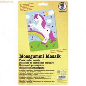 Ludwig Bähr Moosgummi Mosaik 'Einhorn'