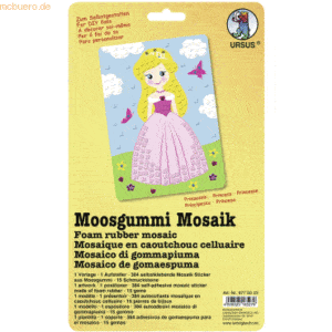 Ludwig Bähr Moosgummi Mosaik Prinzessin