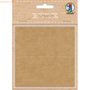 5 x Ludwig Bähr Tischkarten 5x10cm 200g/qm VE=12 Stück Kraftkarton