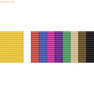 Ludwig Bähr Bastelwellpappe 50x70cm VE=10 Bogen 10 Farben sortiert