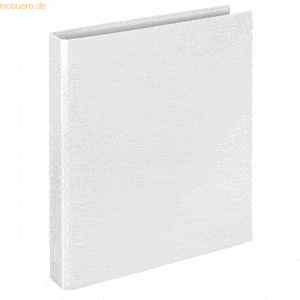 Veloflex Ringbuch Basic A4 PP kaschiert 4-D-Ring-Mechanik 25mm weiß