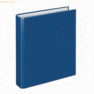 Veloflex Ringbuch Basic A5 PP kaschiert 4-D-Ring-Mechanik 25mm blau