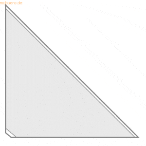 10 x Veloflex Dreiecktaschen Velocoll selbstklebend 17x17cm VE=8 Stück