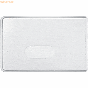 Veloflex EC-Kartenhülle gefrostet transparent 1 Steckfach VE=10 Stück