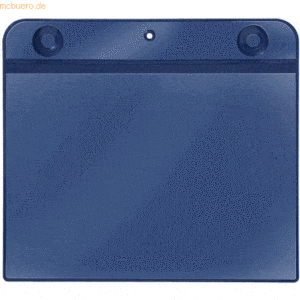 20 x Veloflex Neodym-Magnettasche A5 225x200mm blau