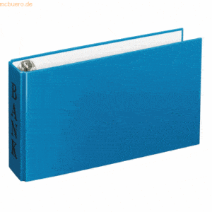 10 x Veloflex Bankordner Velocolor A6 blau