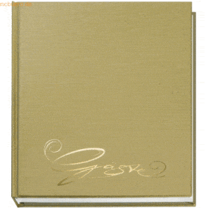 Veloflex Gästebuch Classic 205x240mm 144 Seiten gold