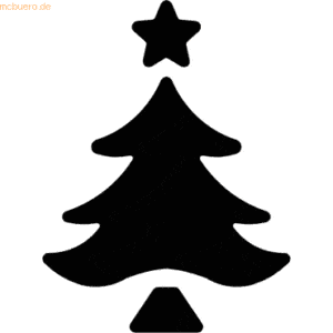 Wedo Motivlocher groß Weihnachtsbaum