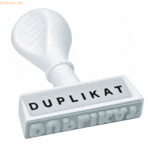 Wedo Textstempel -Duplikat-