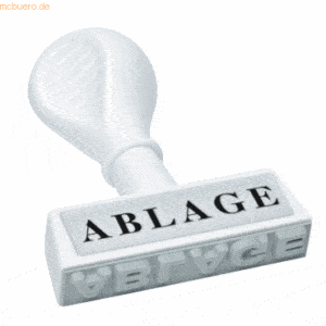 Wedo Textstempel -Ablage-