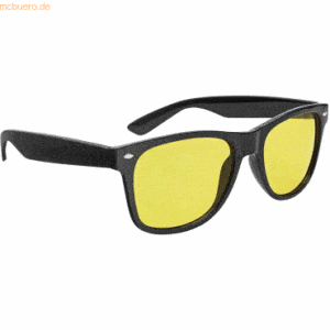 12 x Wedo Nachtsichtbrille Polarized schwarz gelb getönt