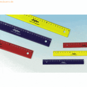 20 x Wedo Lineal L1 Flexy-Lefty 17cm