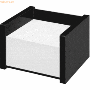Wedo Zettlebox Black Office Acryl gefüllt schwarz
