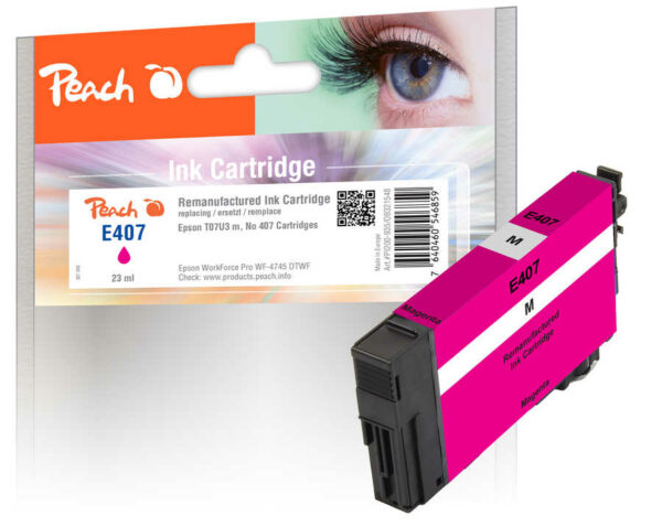 Peach E407M Druckerpatrone ma ersetzt Epson No. 407M