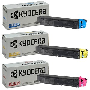 3 KYOCERA TK-5140C/M/Y cyan