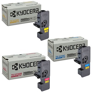 3 KYOCERA TK-5230C/M/Y cyan