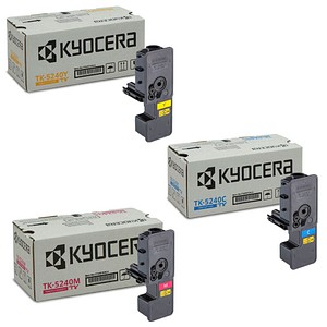 3 KYOCERA TK-5240C/M/Y cyan