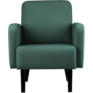 PAPERFLOW Sessel LISBOA grün schwarz Stoff