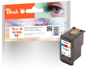 Peach C576XLC Druckkopf XL col ersetzt Canon CL-576XLC