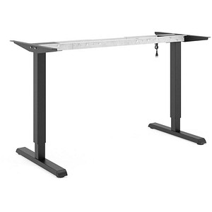actiforce Steelforce Pro 300 Slim elektrisch höhenverstellbares Schreibtischgestell schwarz ohne Tischplatte