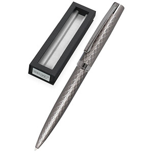 ONLINE® Kugelschreiber Eleganza Diamond silber Schreibfarbe schwarz