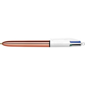 12 BIC 4-Farben-Kugelschreiber 4 Colours Shine rose Schreibfarbe farbsortiert