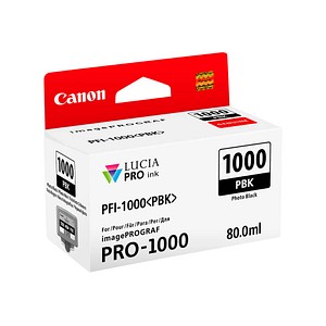 Canon PFI-1000 PBK Foto schwarz Tintenpatrone