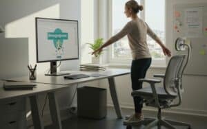 Rückenschmerzen im Büroalltag effektiv vorbeugen