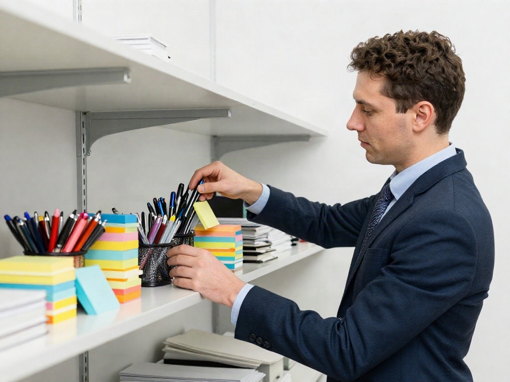 Büromaterial Bestandsmanagement